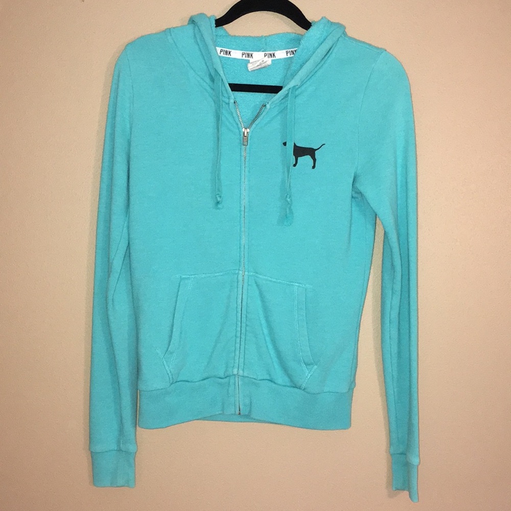 VS PINK zip up sweatshirt